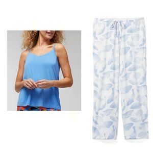 NWT Soma COOL NIGHTS V-Neck Cami & Crop Pants Set